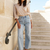 Jean Brook - denim clair - Oraije Paris