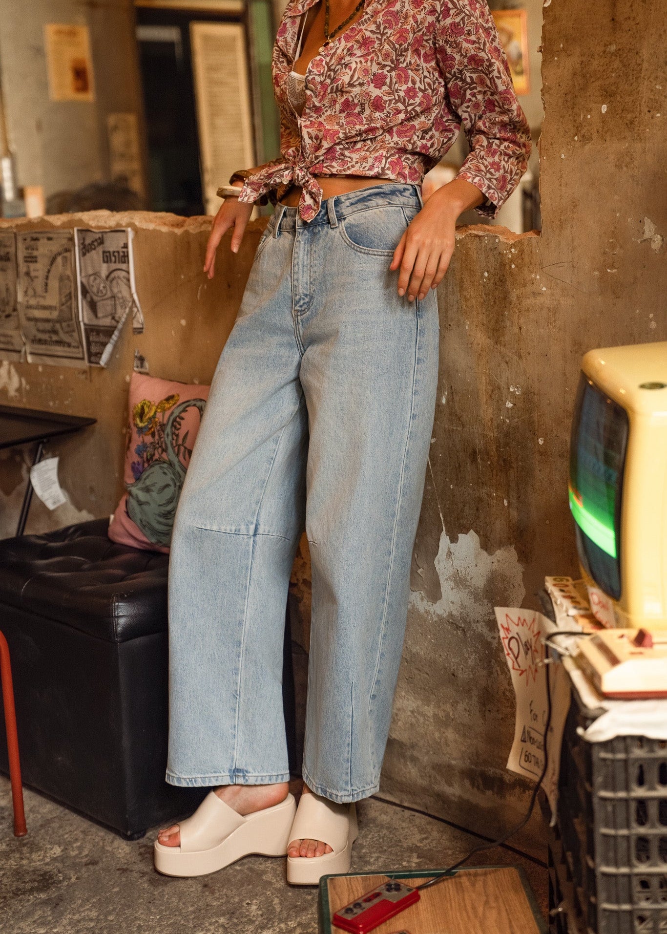 Jean Brook - denim clair