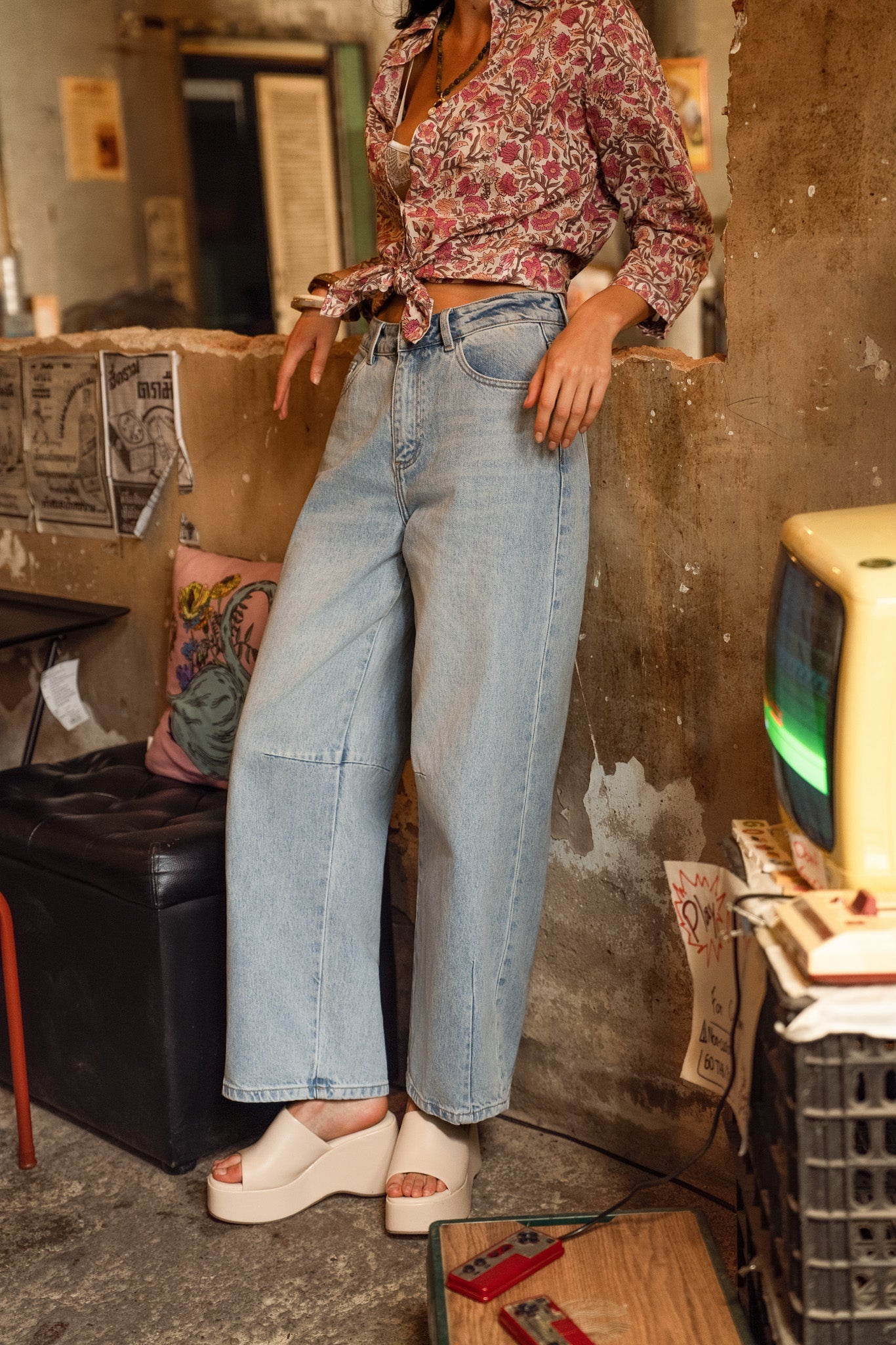 Jean Brook - denim clair