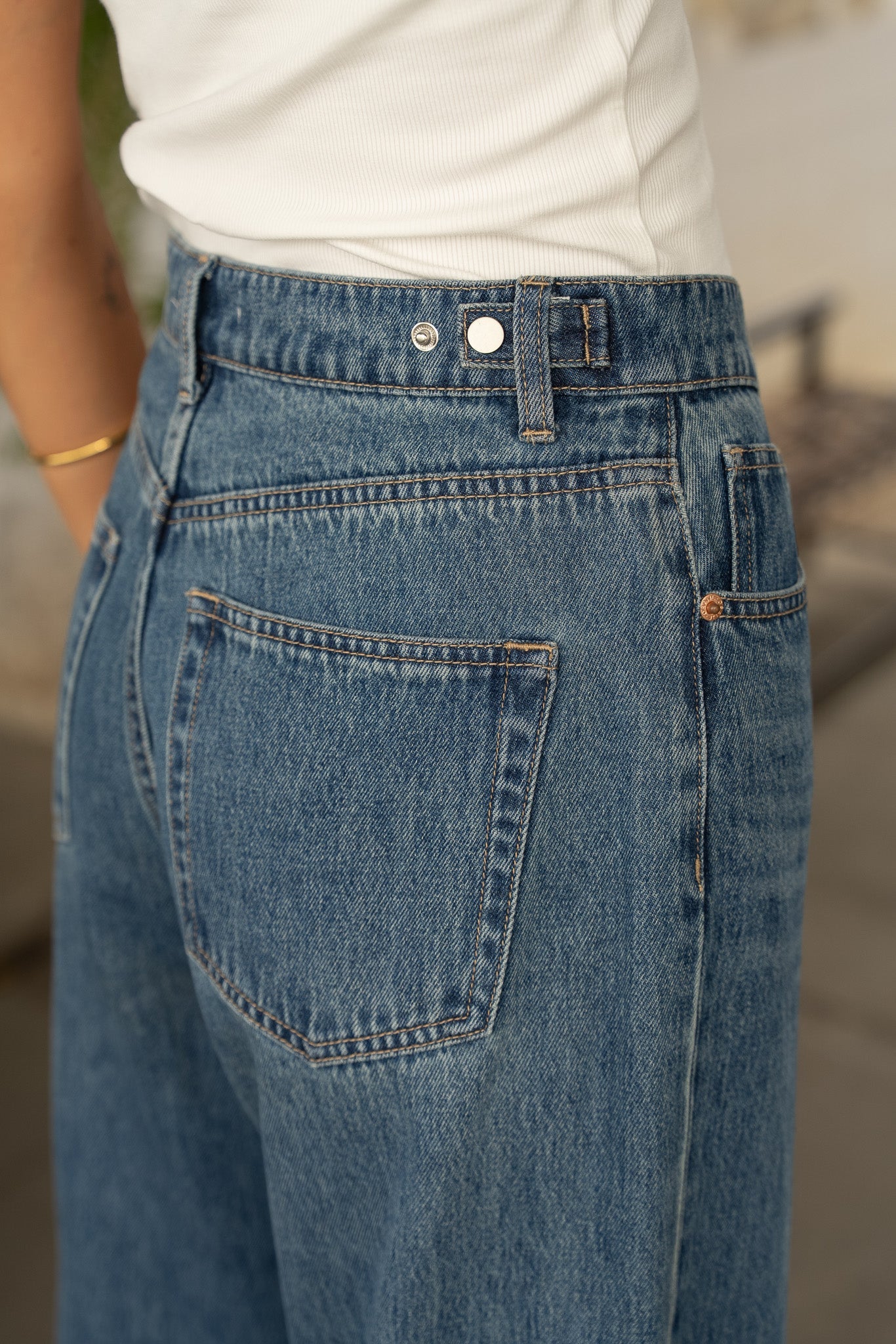 Jean Brune - denim stone