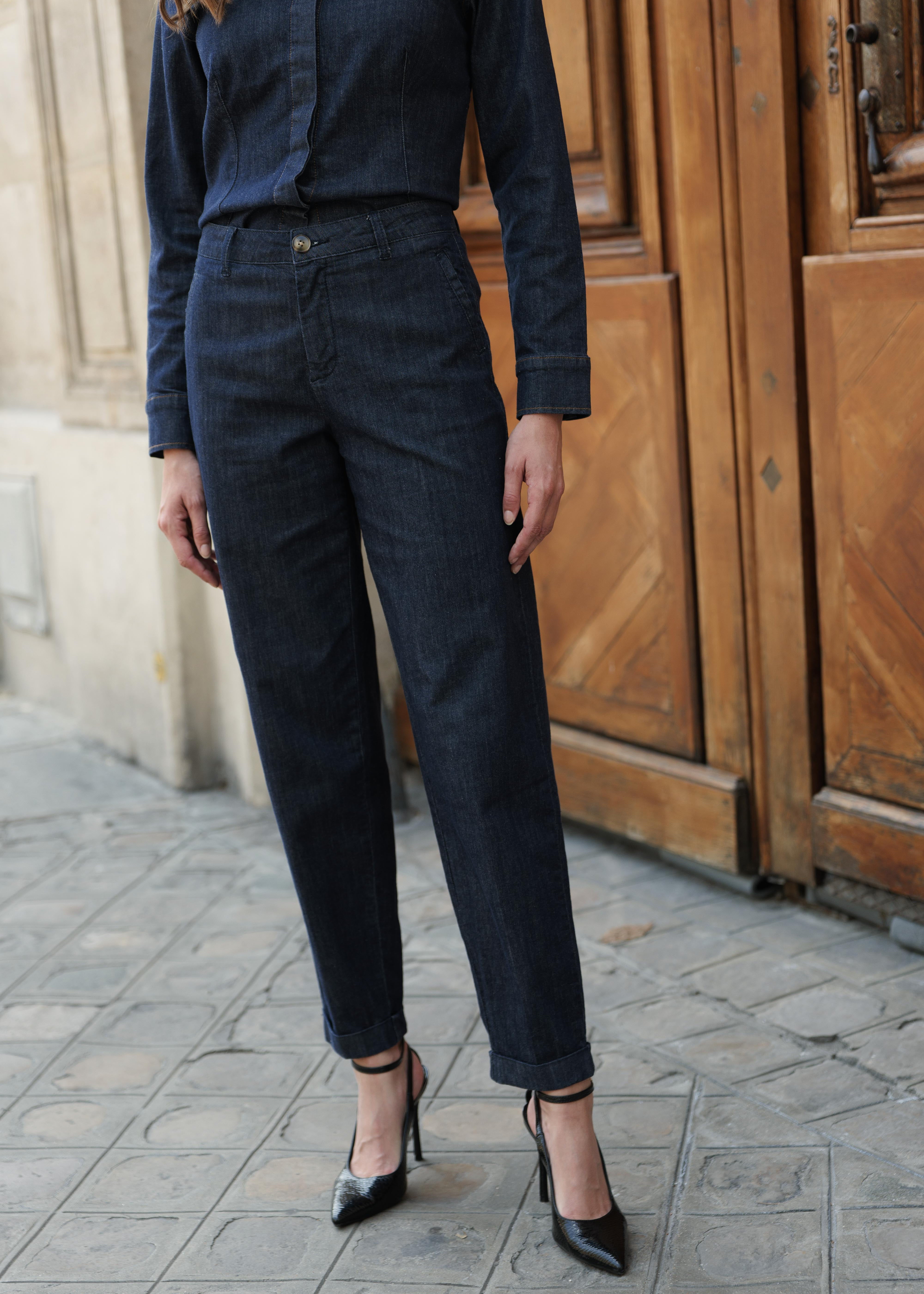 Jean Catherine - denim brut - Oraije Paris