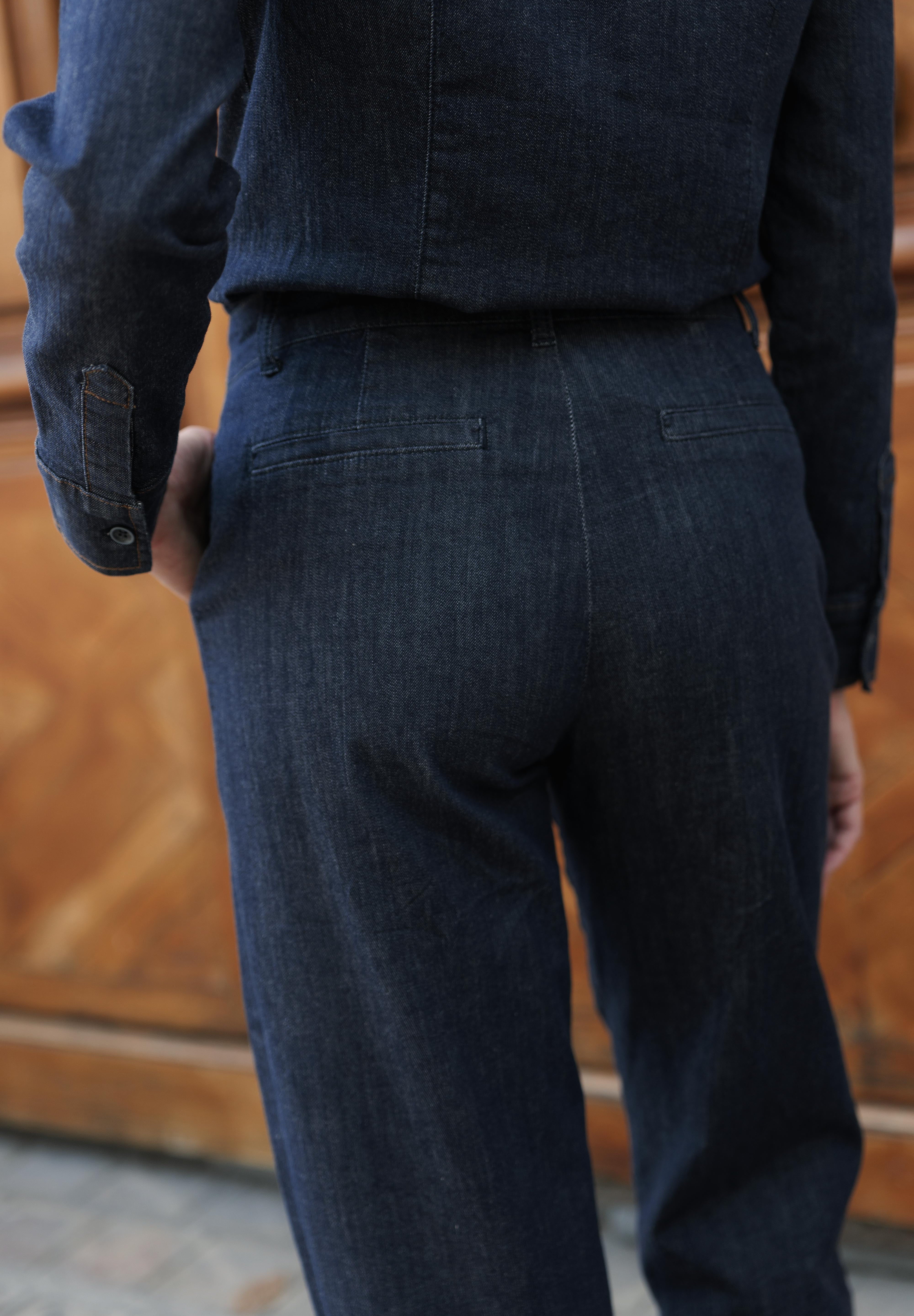 Jean Catherine - denim brut - Oraije Paris