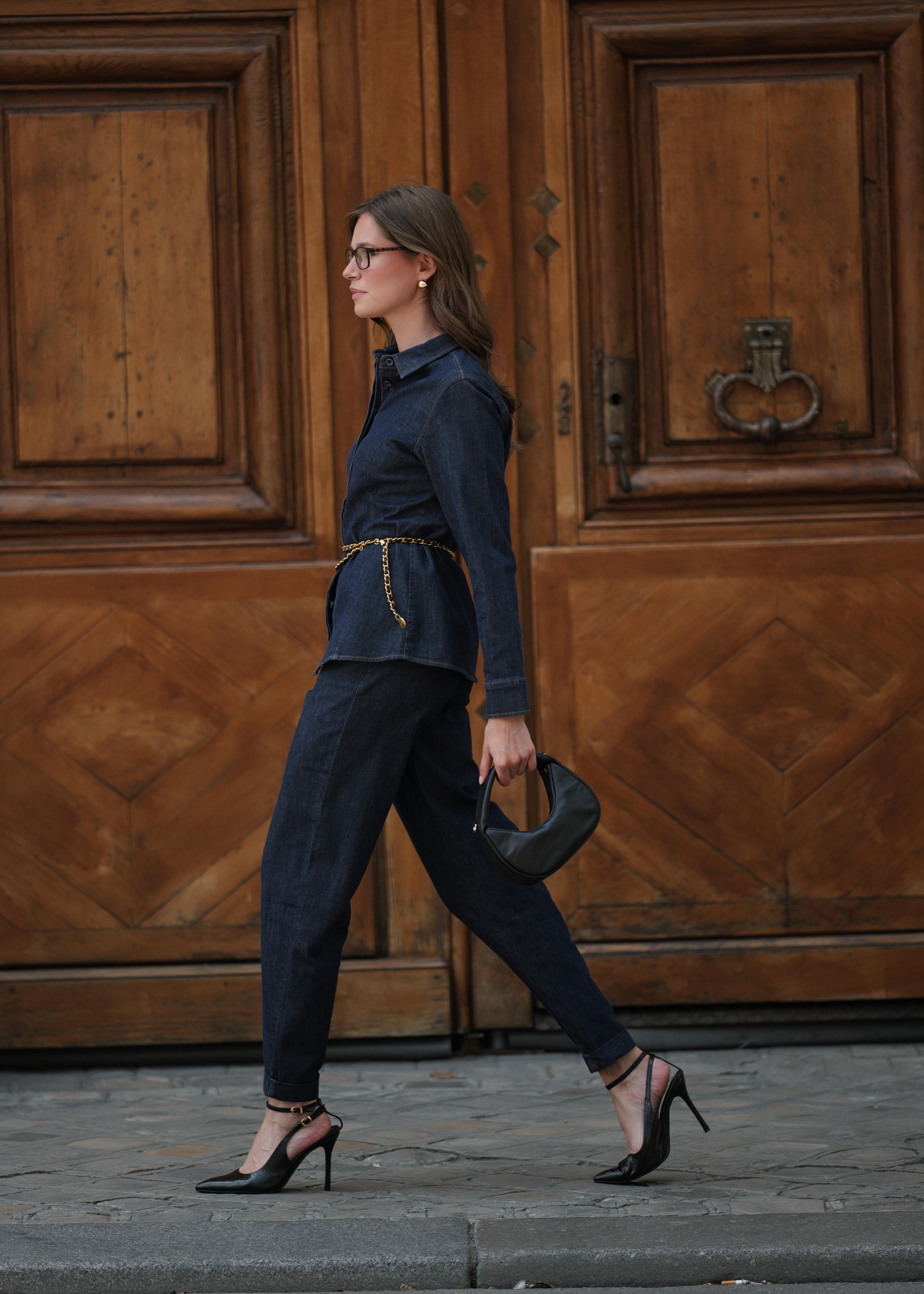 Jean Catherine - denim brut - Oraije Paris