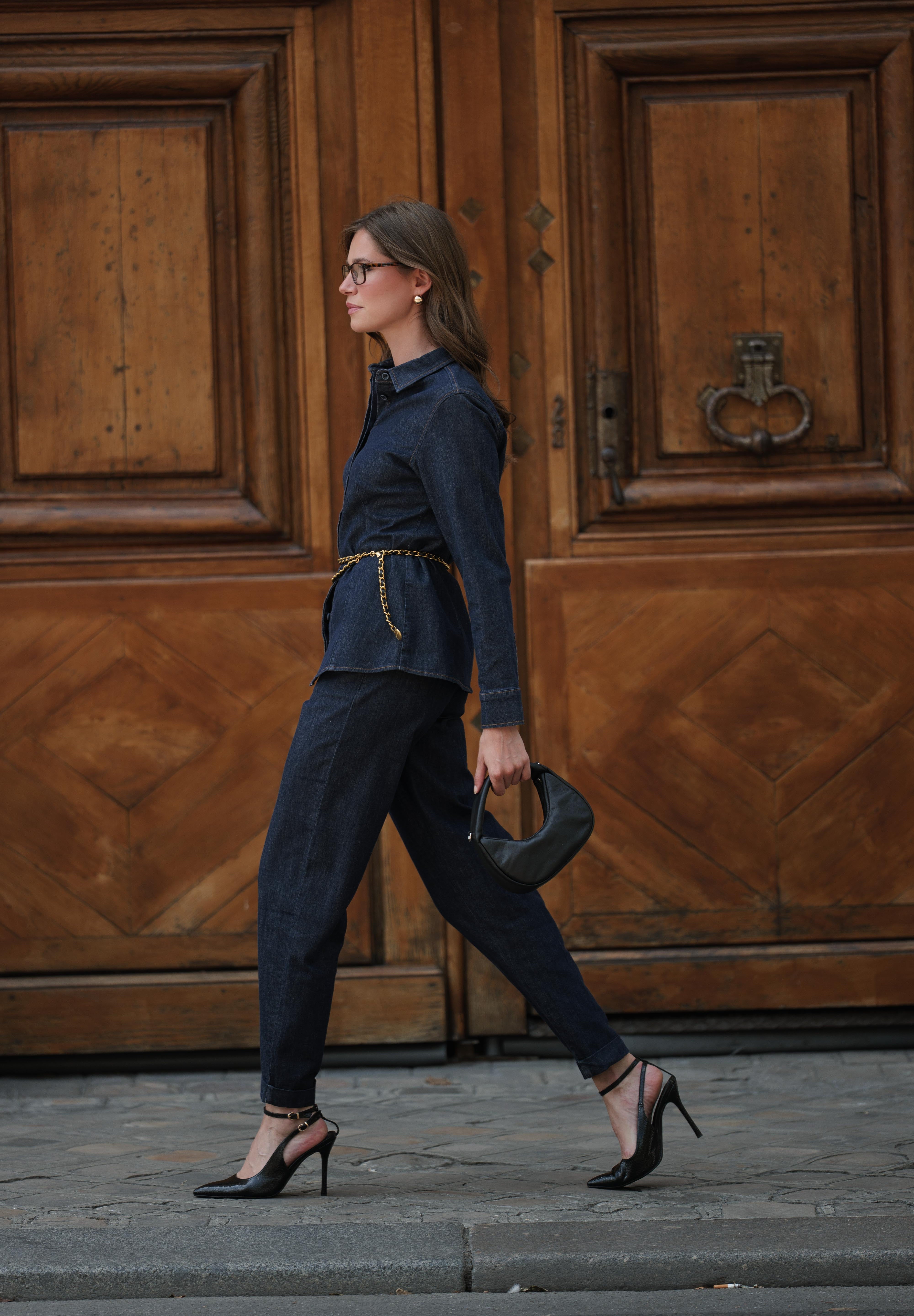 Jean Catherine - denim brut - Oraije Paris