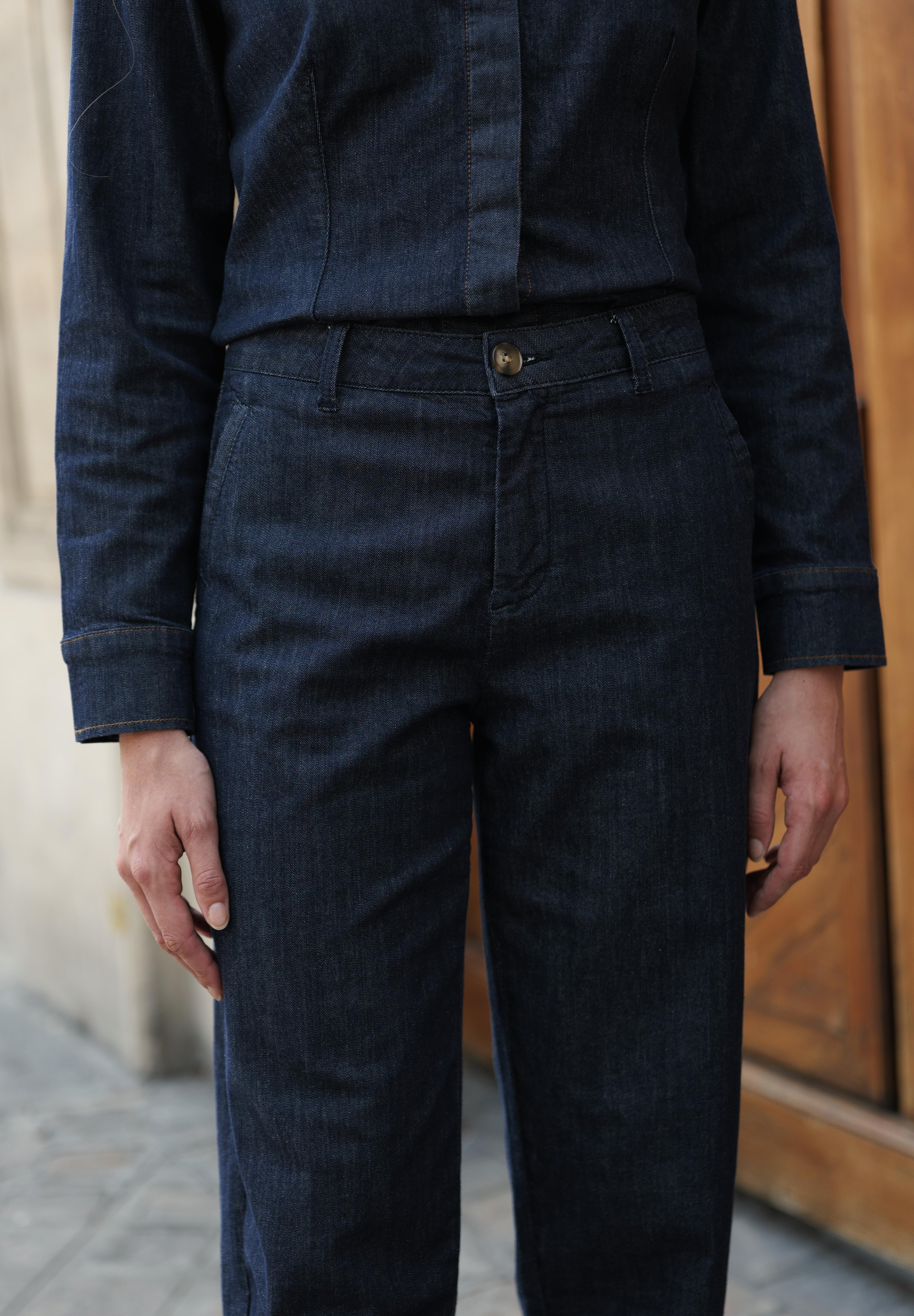 Jean Catherine - denim brut - Oraije Paris