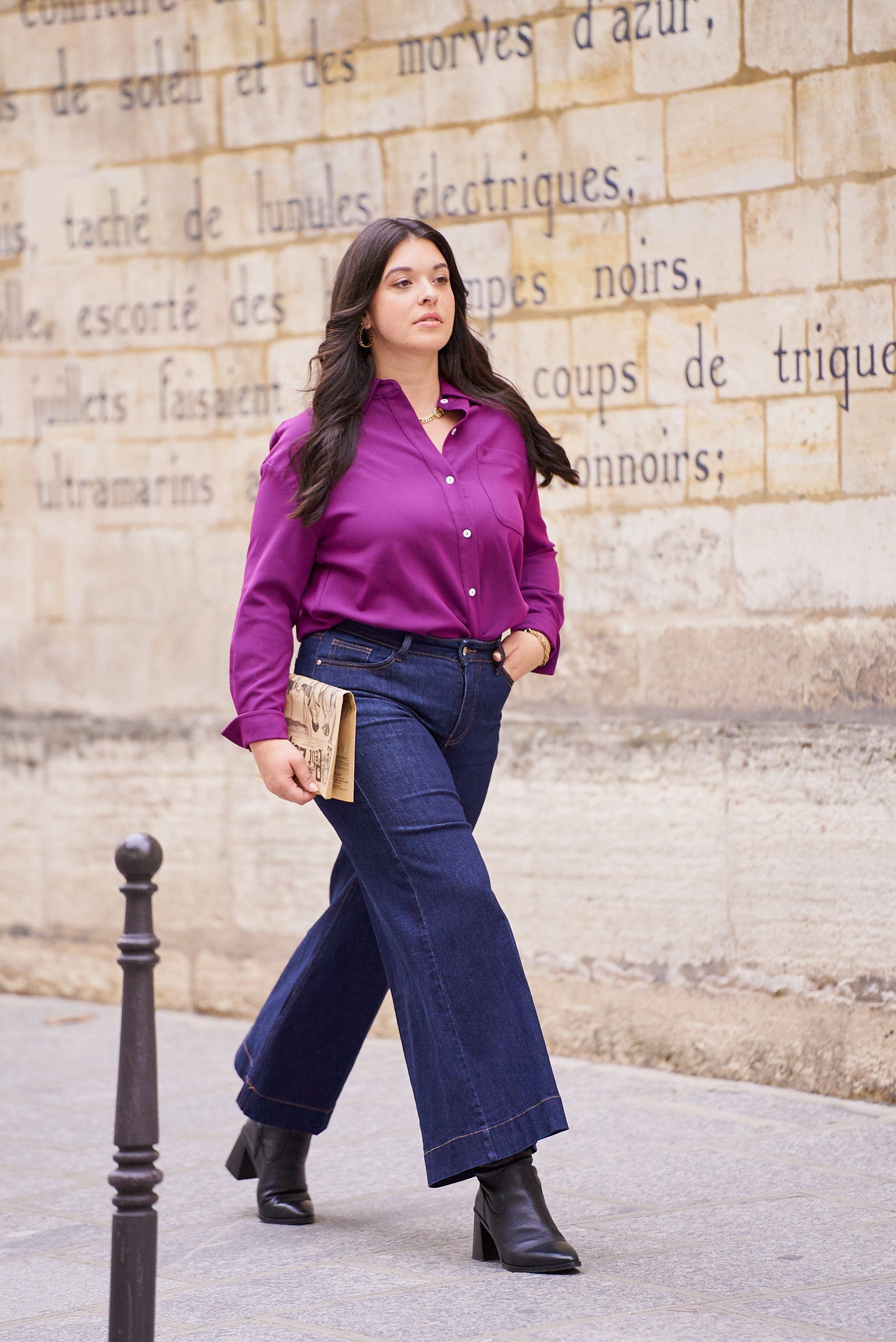 Jean Chance - denim brut - Oraije Paris