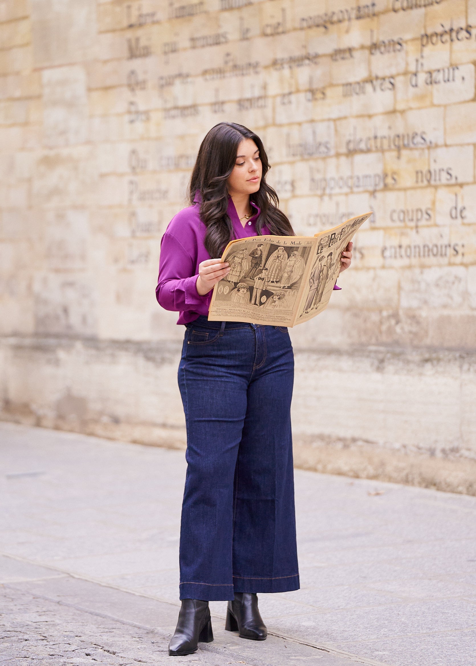 Jean Chance - denim brut - Oraije Paris