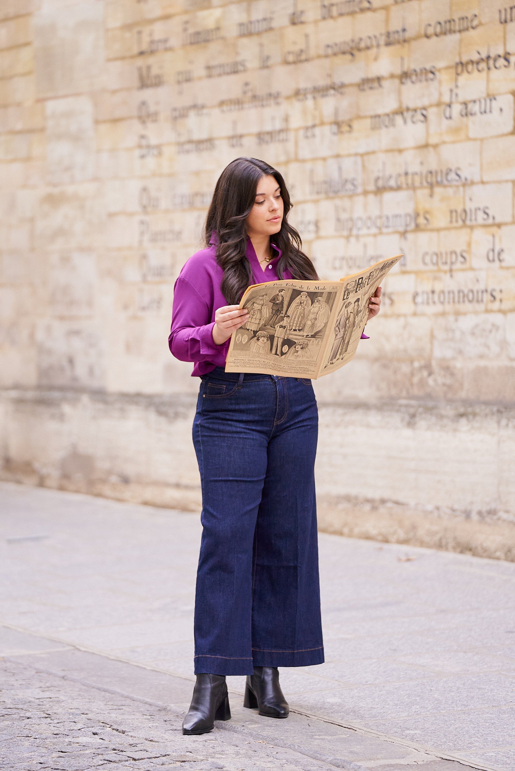 Jean Chance - denim brut - Oraije Paris