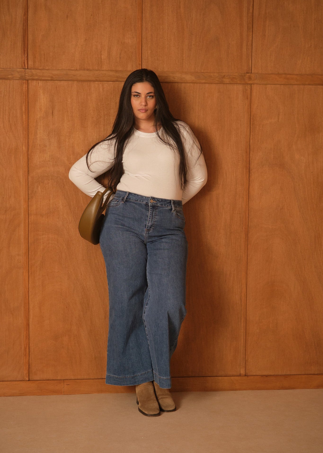 Jean Chance - denim foncé - curvy