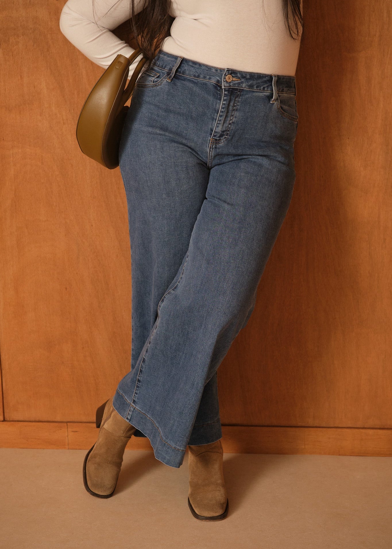 Jean Chance - denim foncé - curvy