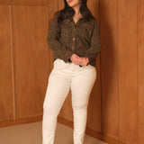 Jean Chloé Curvy - denim blanc