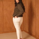 Jean Chloé Curvy - denim blanc