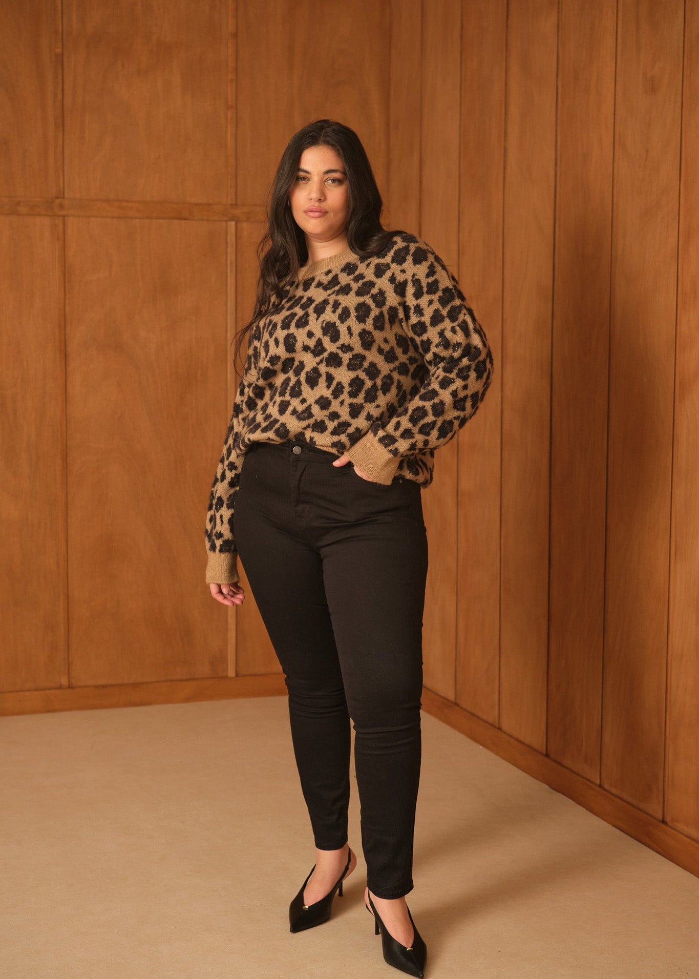 Jean Chloé Curvy - denim noir