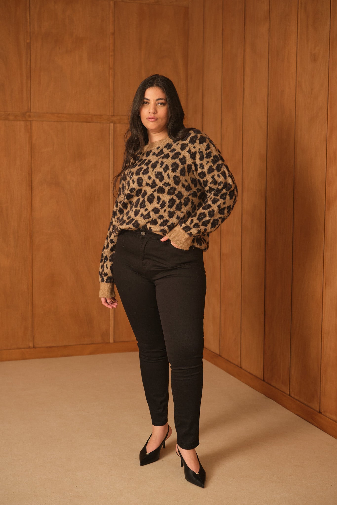 Jean Chloé Curvy - denim noir