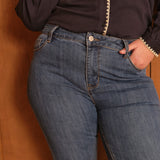 Jean Chloé Curvy - denim stone