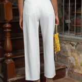 Jean Colombe - denim blanc