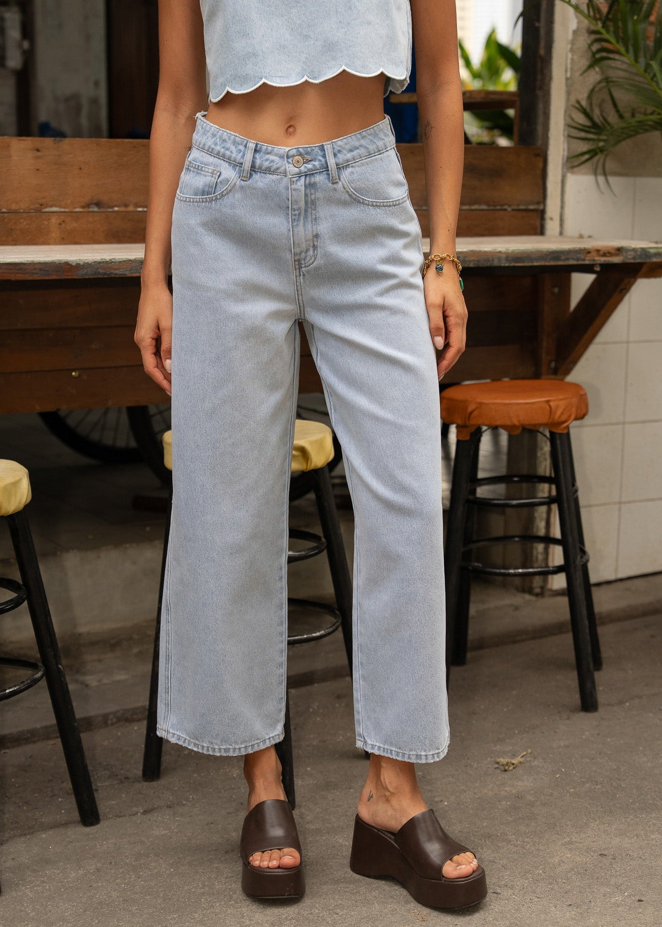 Jean Colombe - denim clair