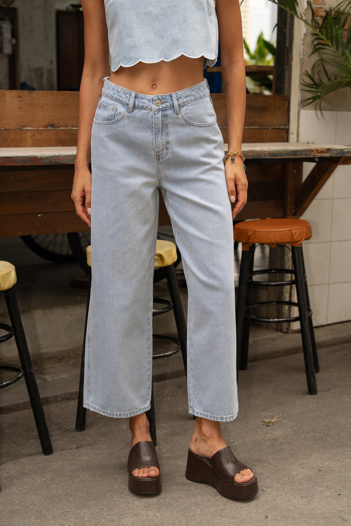 Jean Colombe - denim clair