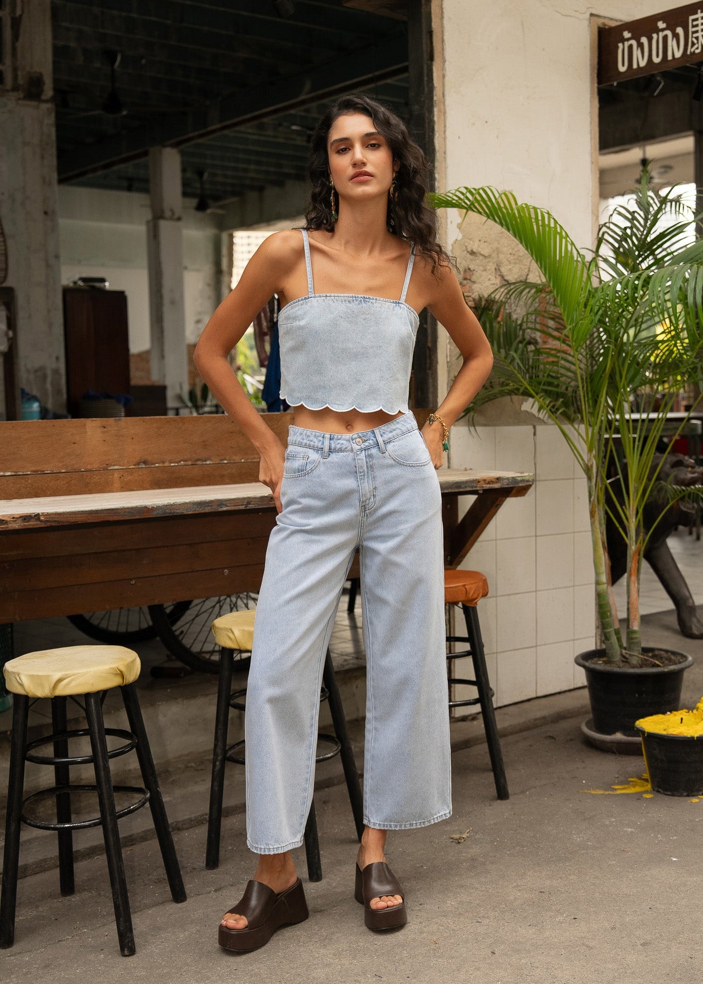 Jean Colombe - denim clair