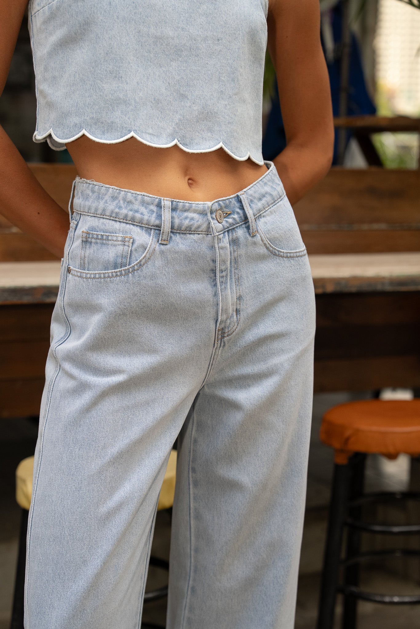 Jean Colombe - denim clair