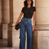 Jean Colombe - denim foncé - Oraije Paris