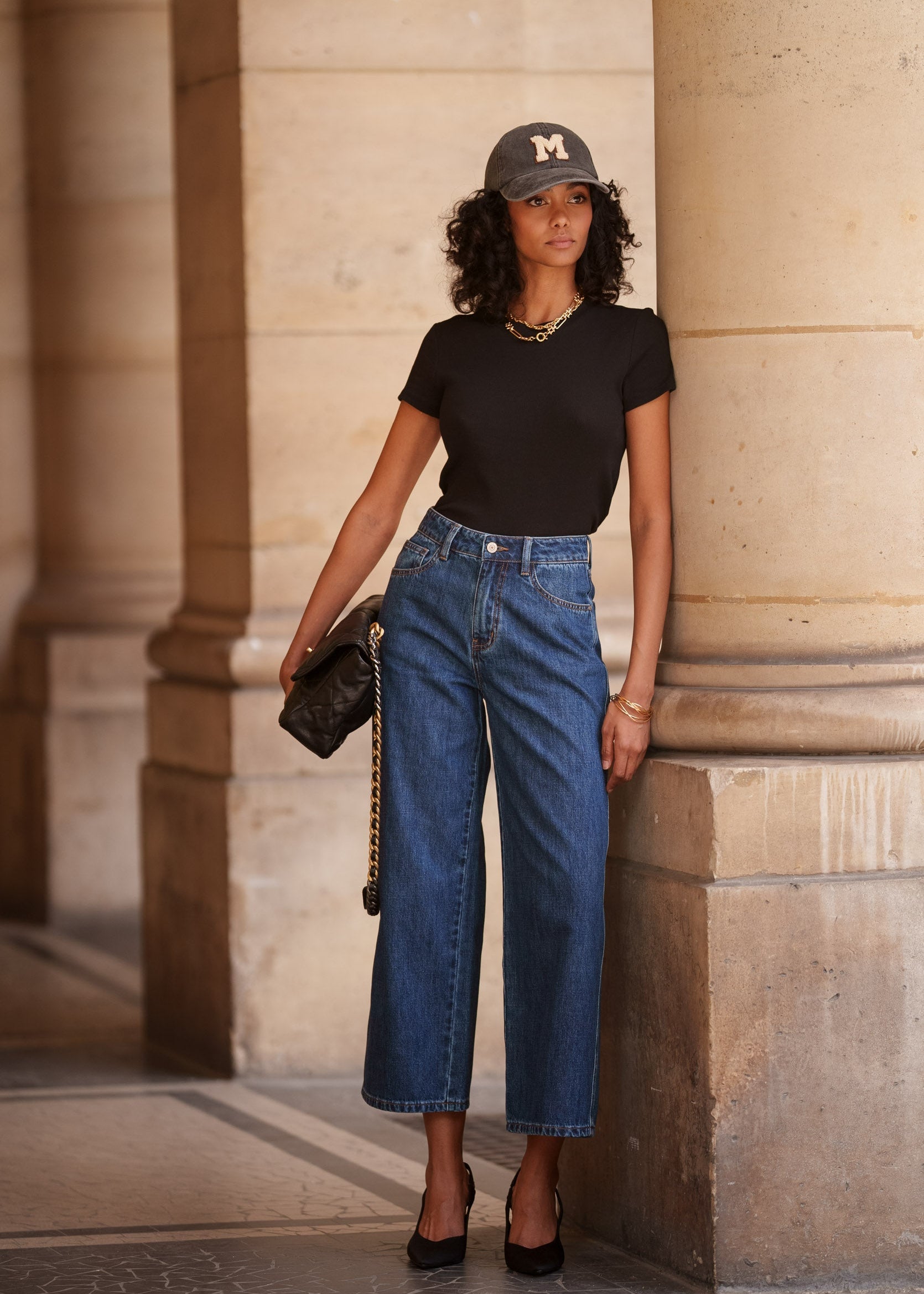 Jean Colombe - denim foncé - Oraije Paris