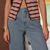 Jean Colombe - denim gris bleu