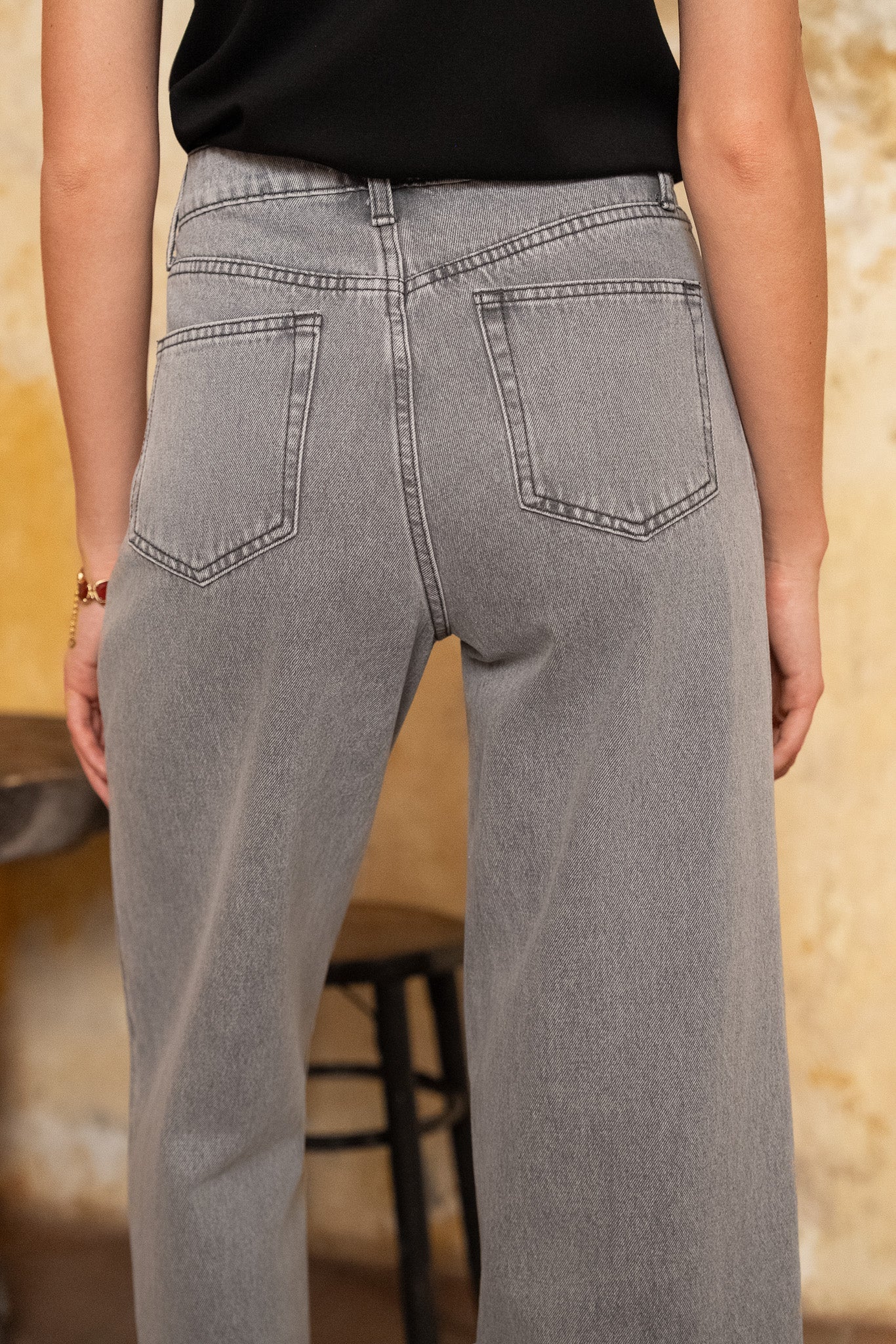 Jean Colombe - denim gris clair