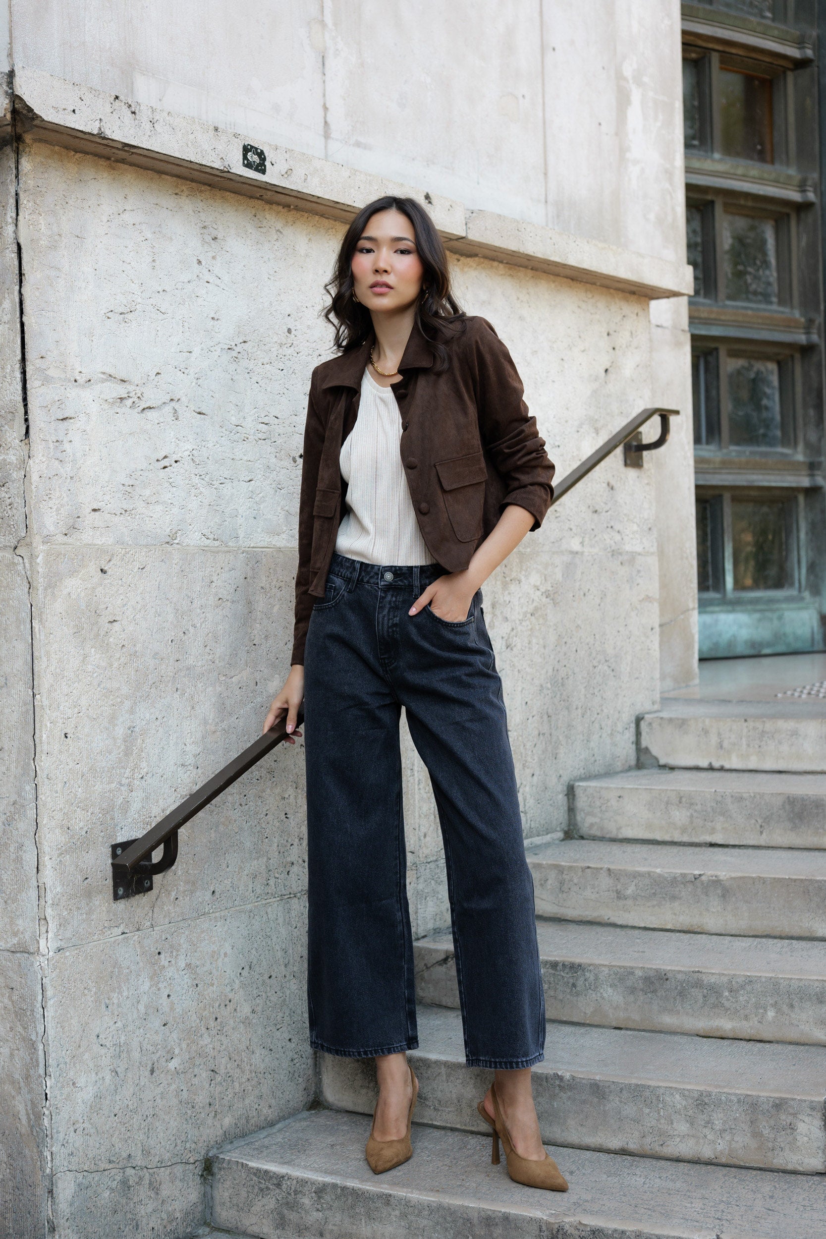 Jean Colombe – Denim Gris Moyen