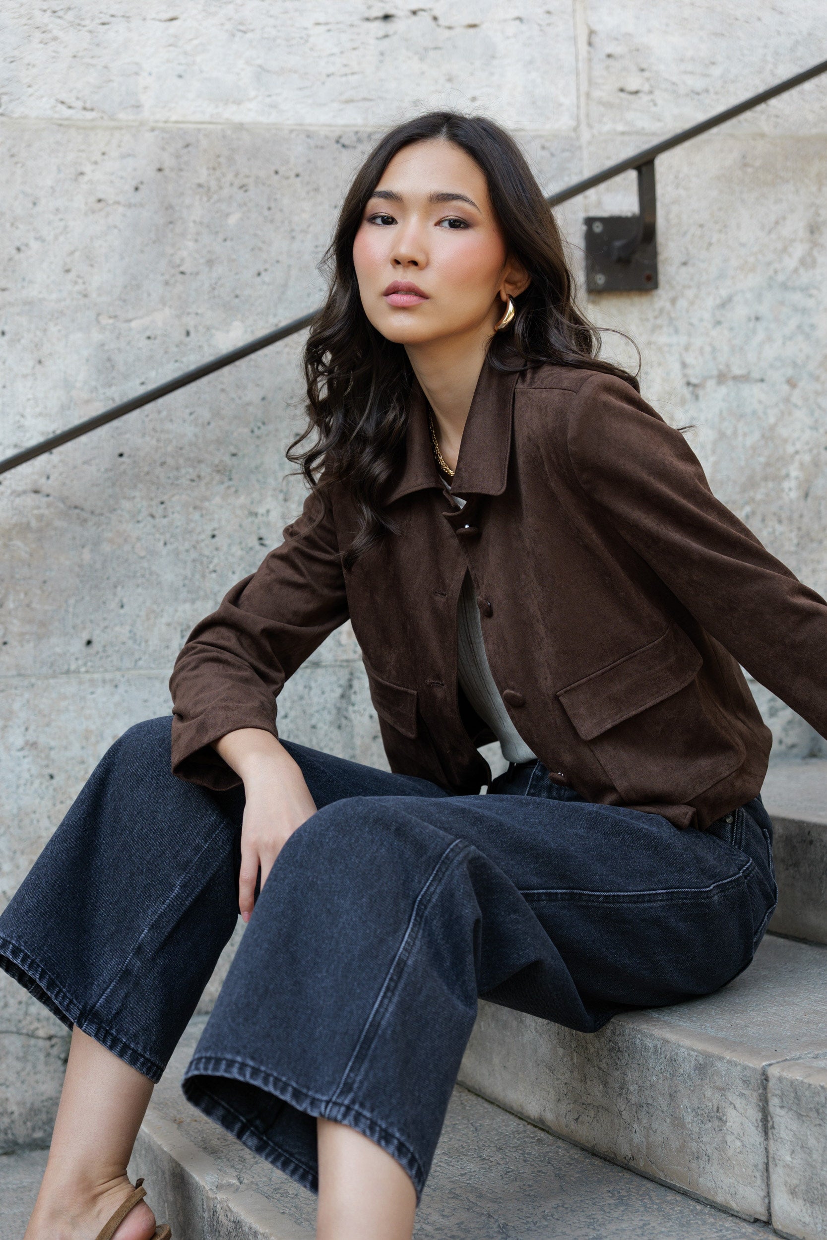 Jean Colombe - denim gris moyen