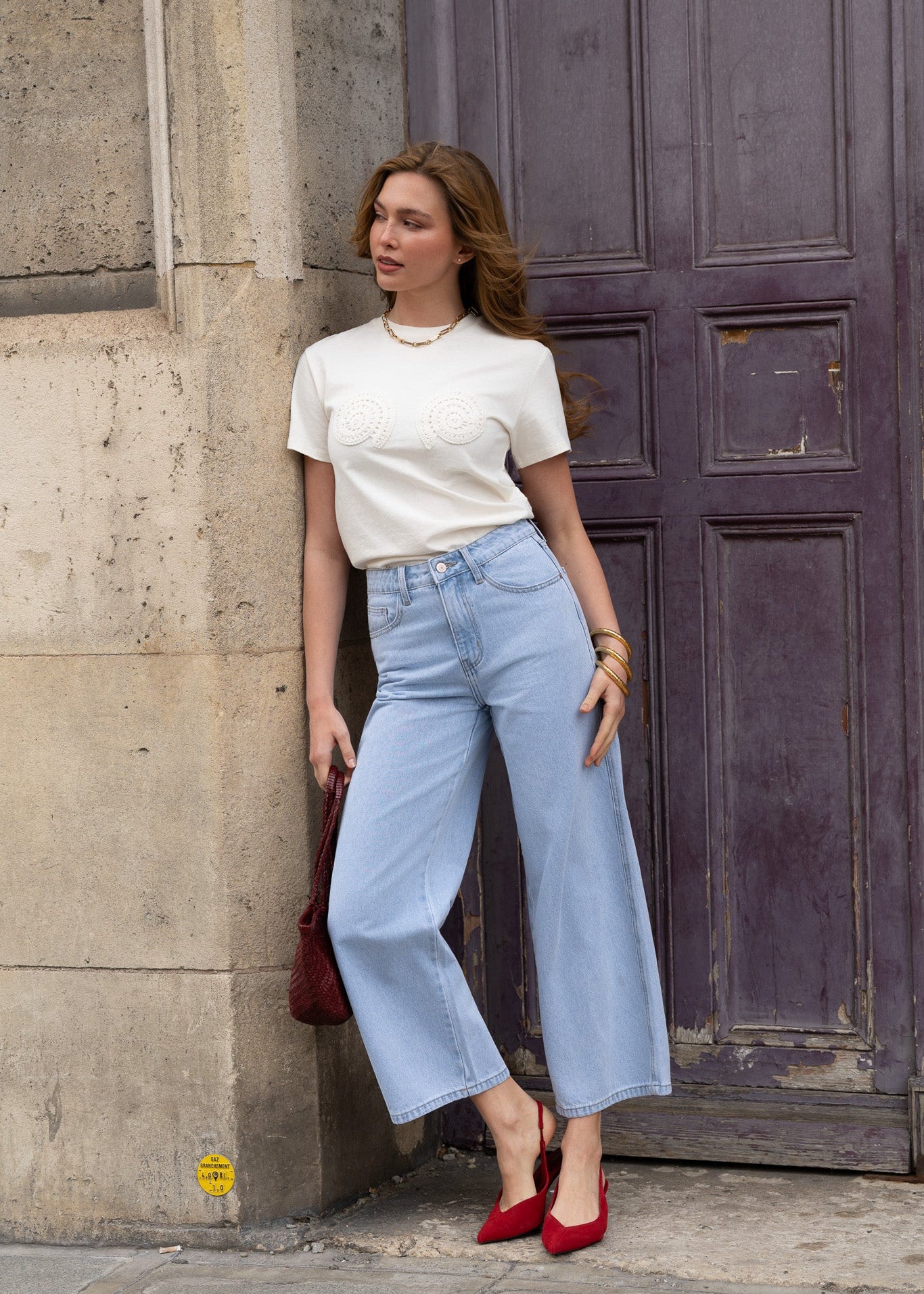 Jean Colombe - denim très clair