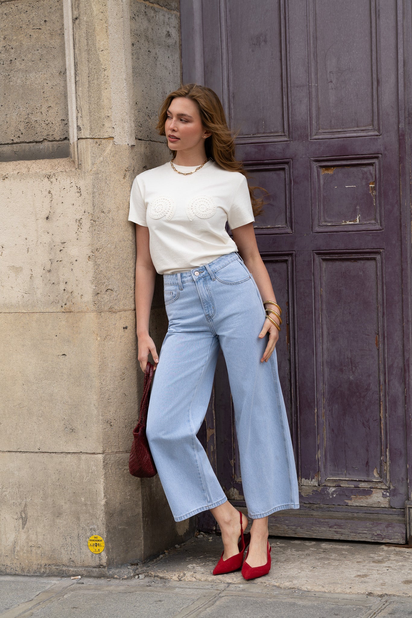 Jean Colombe - denim très clair