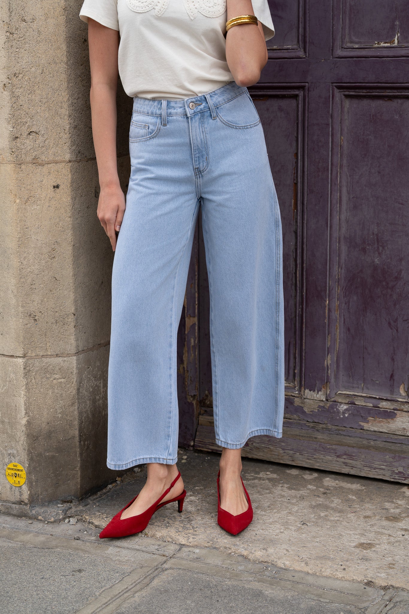 Jean Colombe - denim très clair