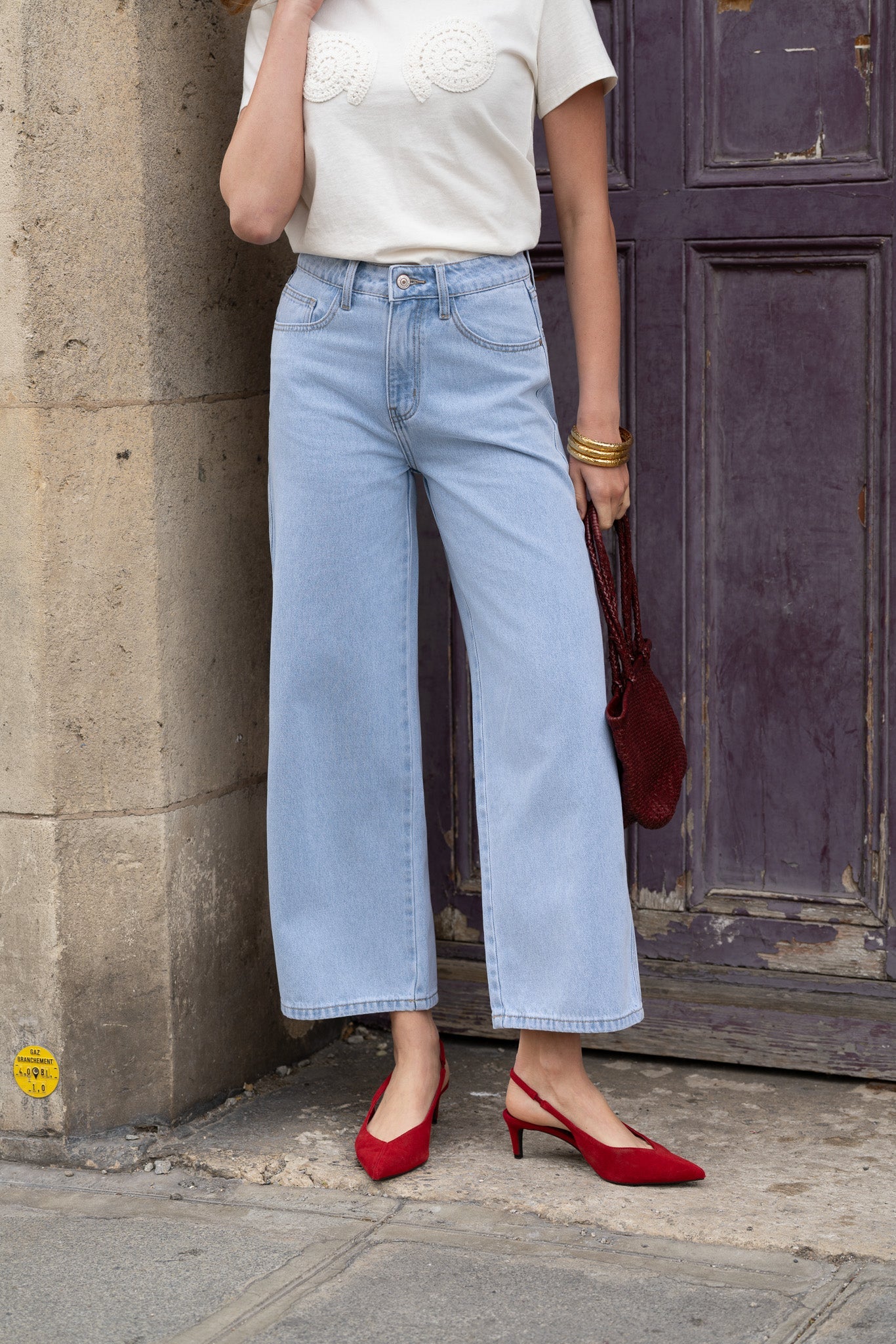 Jean Colombe - denim très clair