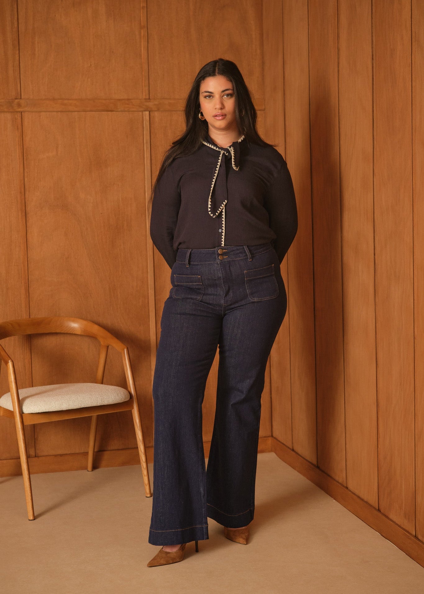 Jean Elena - denim brut - curvy