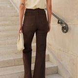 Jean Elena - denim chocolat - Oraije Paris