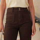 Jean Elena - denim chocolat - Oraije Paris