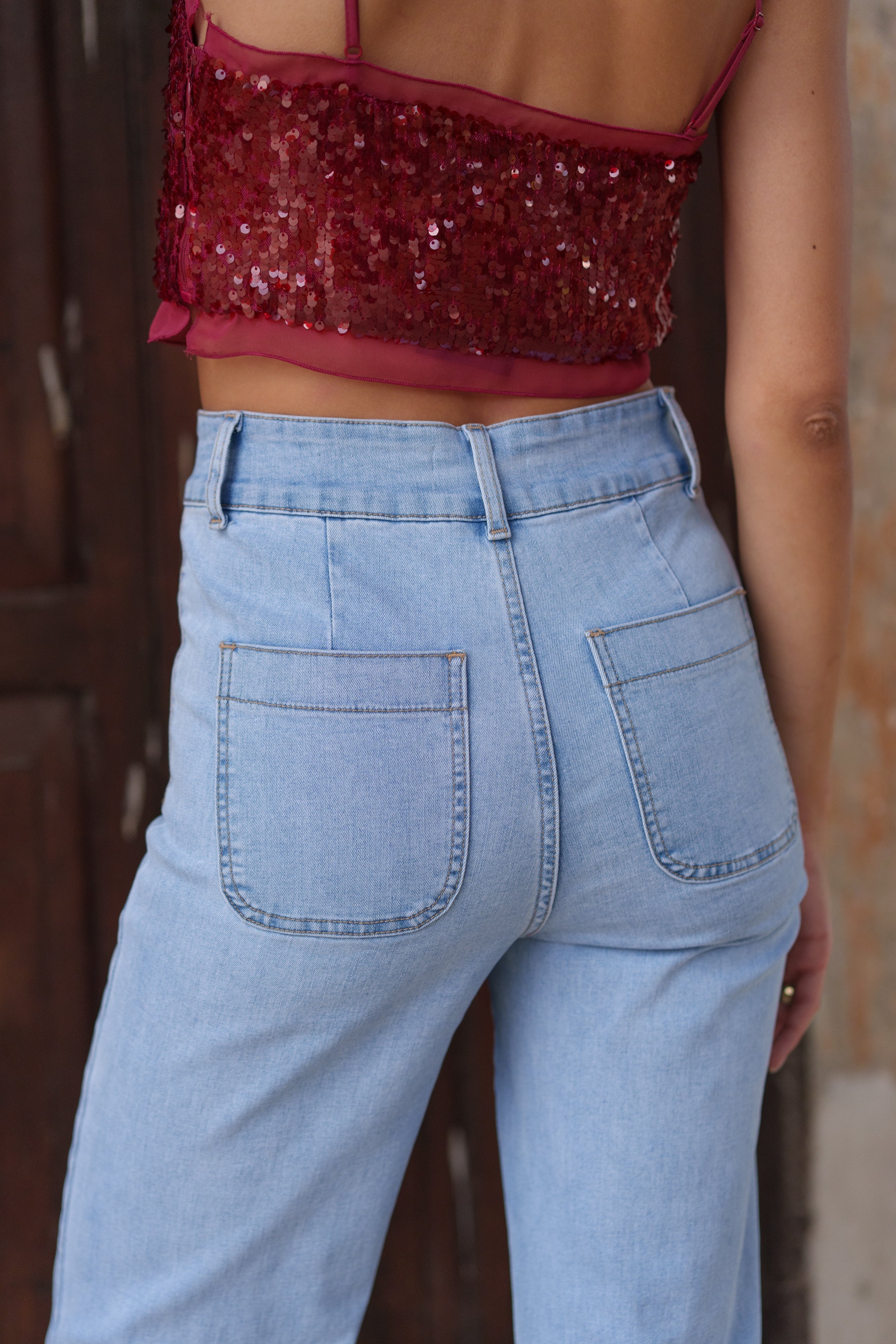 Jean Elena - denim clair