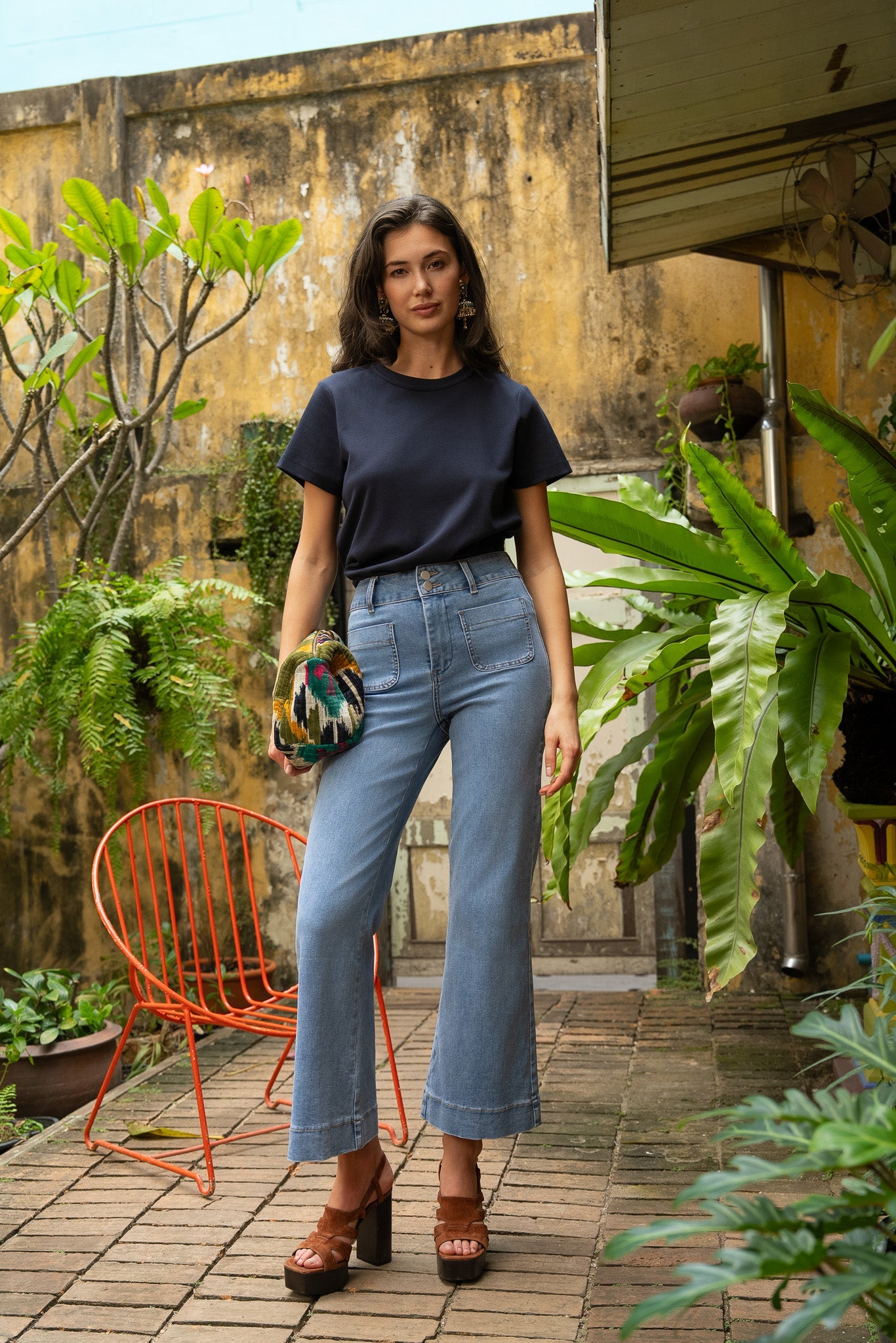 Jean Elenette - denim clair