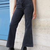 Jean Elenette - denim gris - Oraije Paris