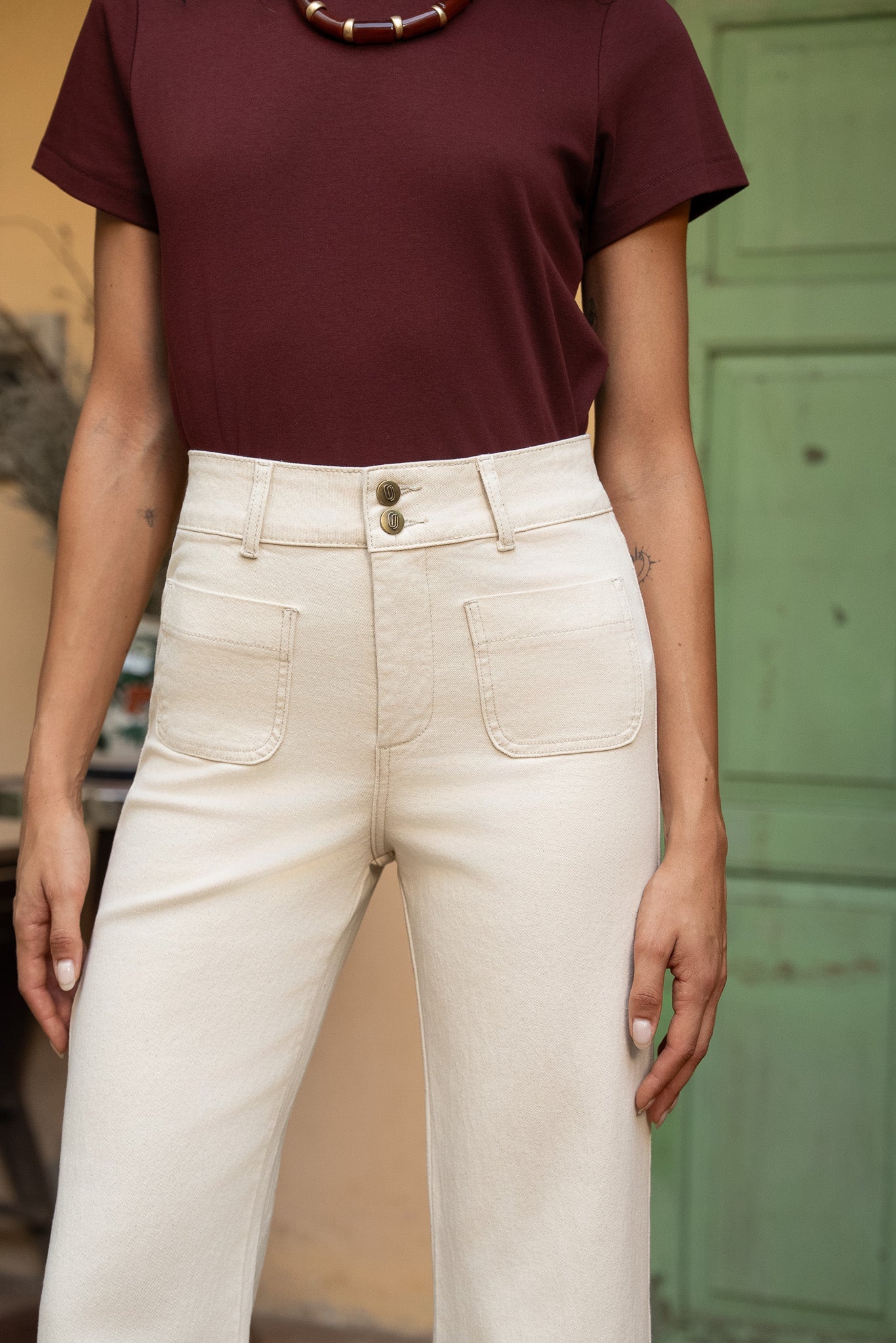 Jean Elenette - denim naturel