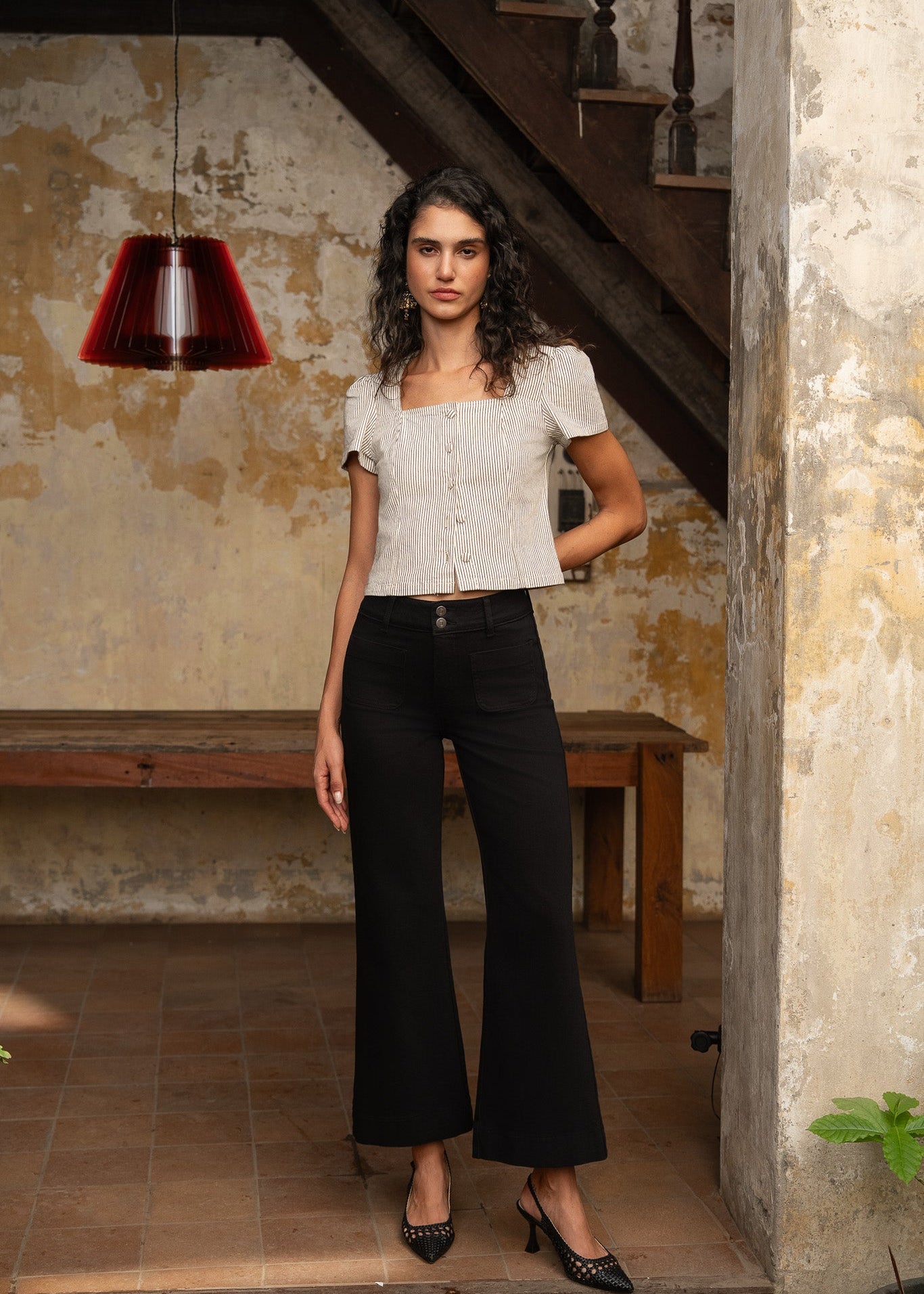 Jean Elenette - denim noir