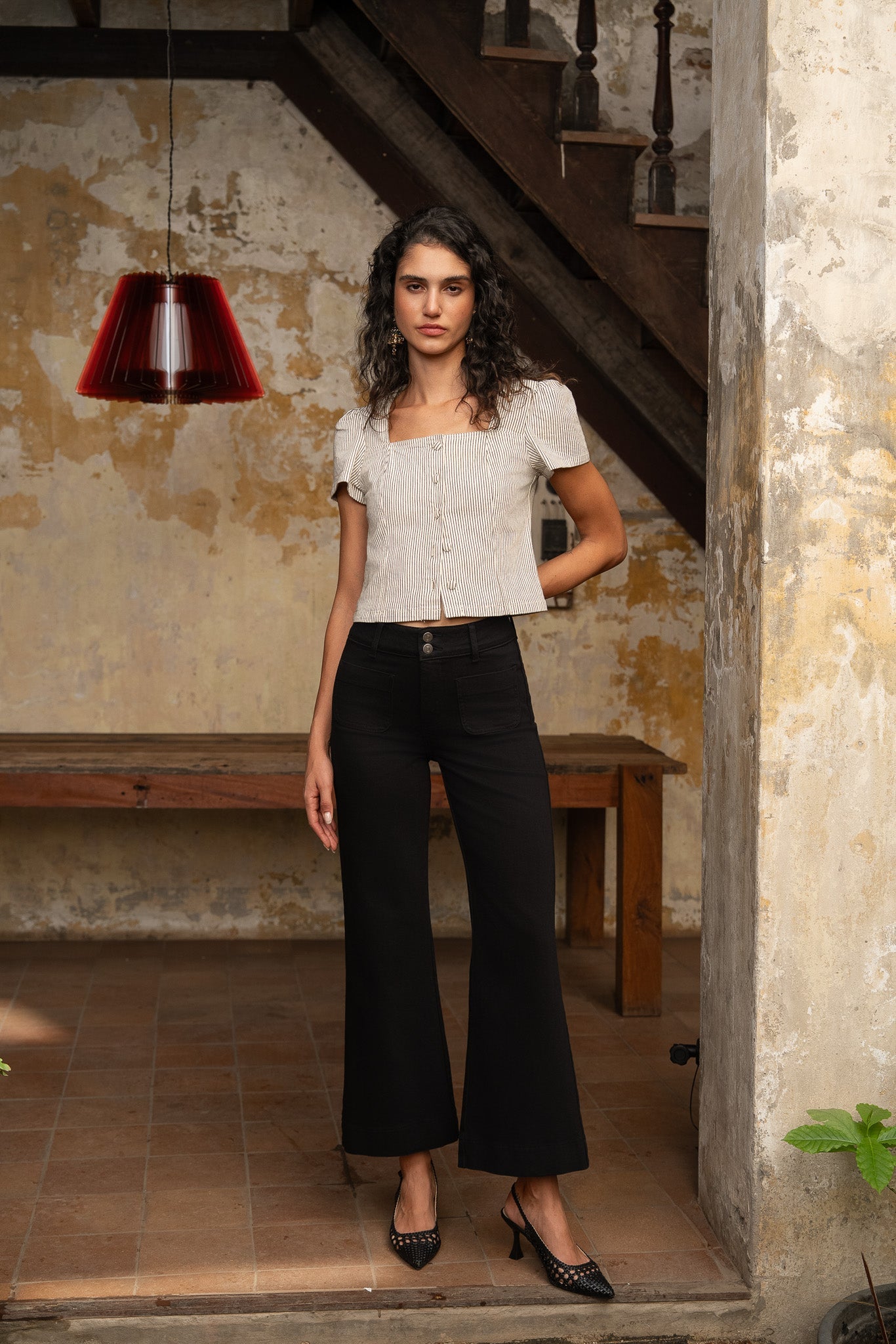 Jean Elenette - denim noir