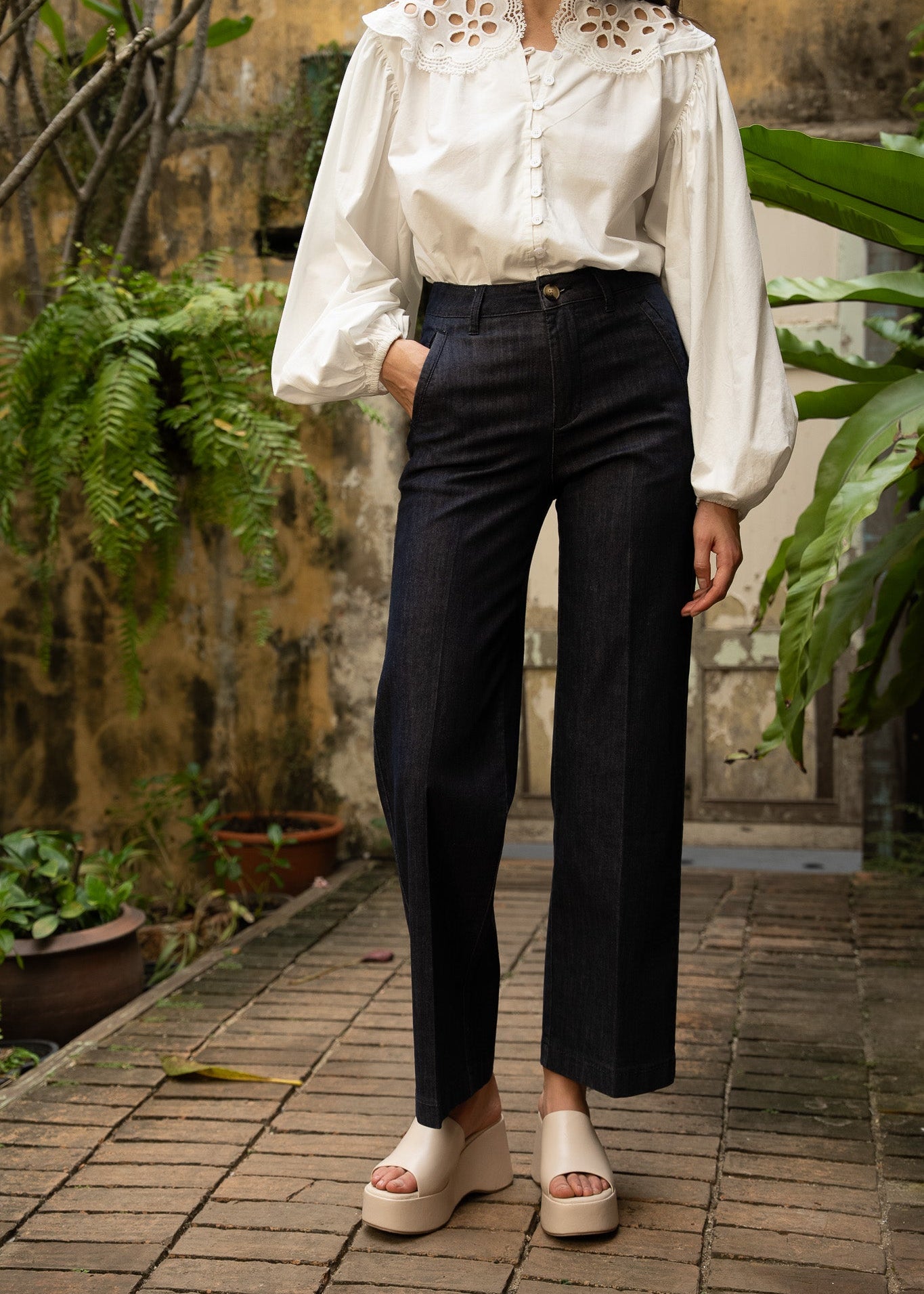 Jean Eleonore - denim brut