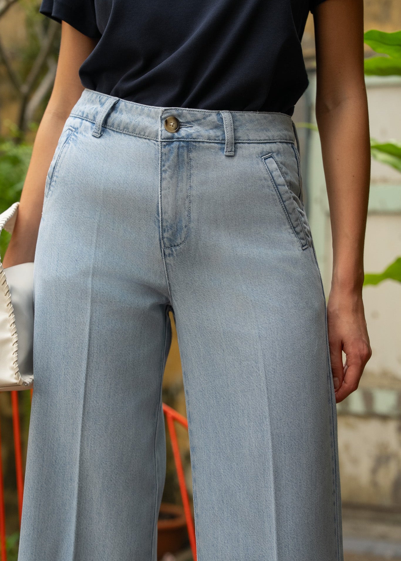 Jean Eleonorette - denim bleu clair