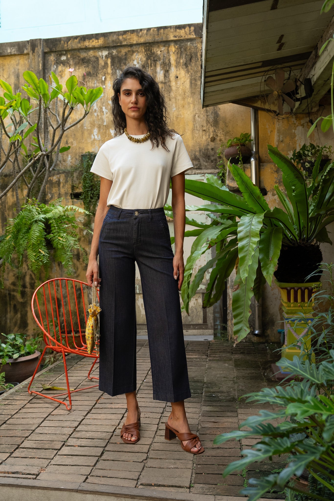 Jean Eleonorette - denim brut