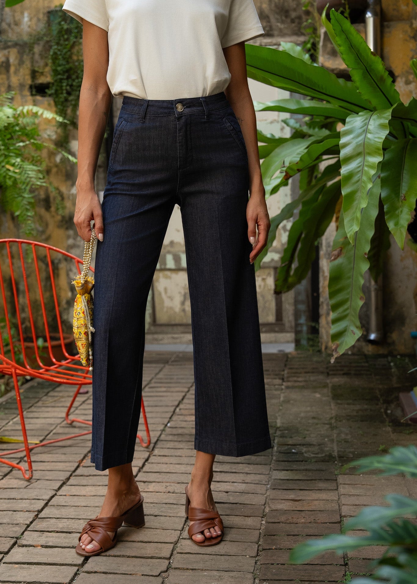 Jean Eleonorette - denim brut