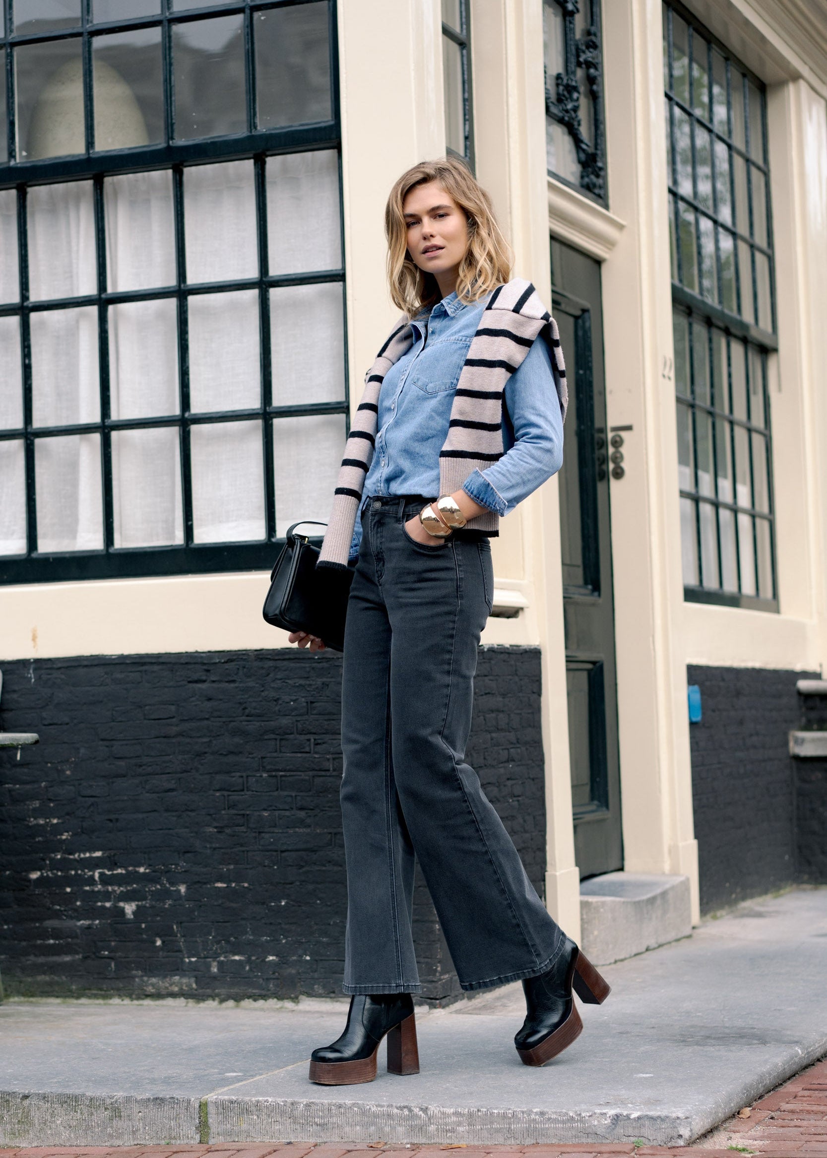 Jean Emily - denim gris