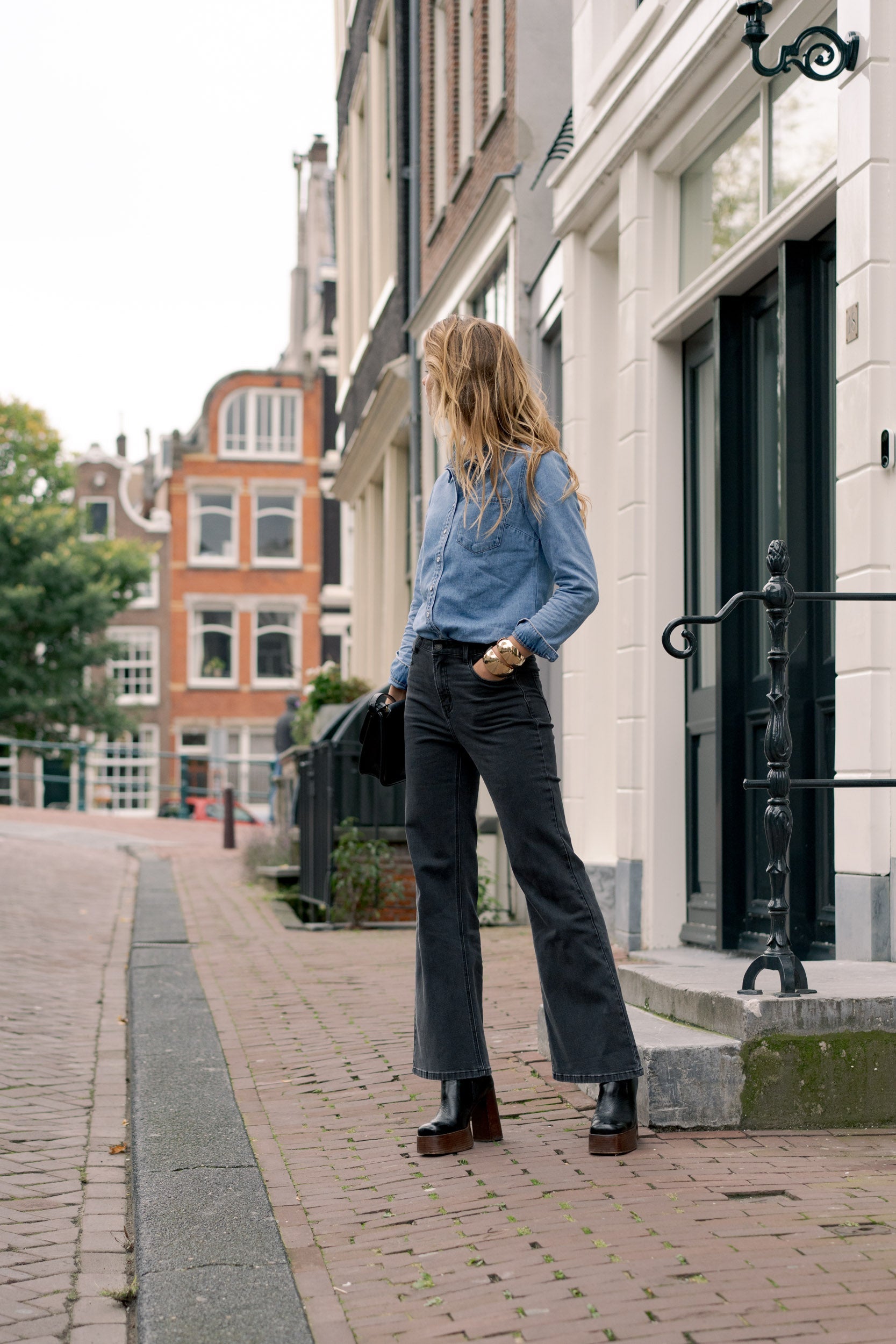 Jean Emily - denim gris