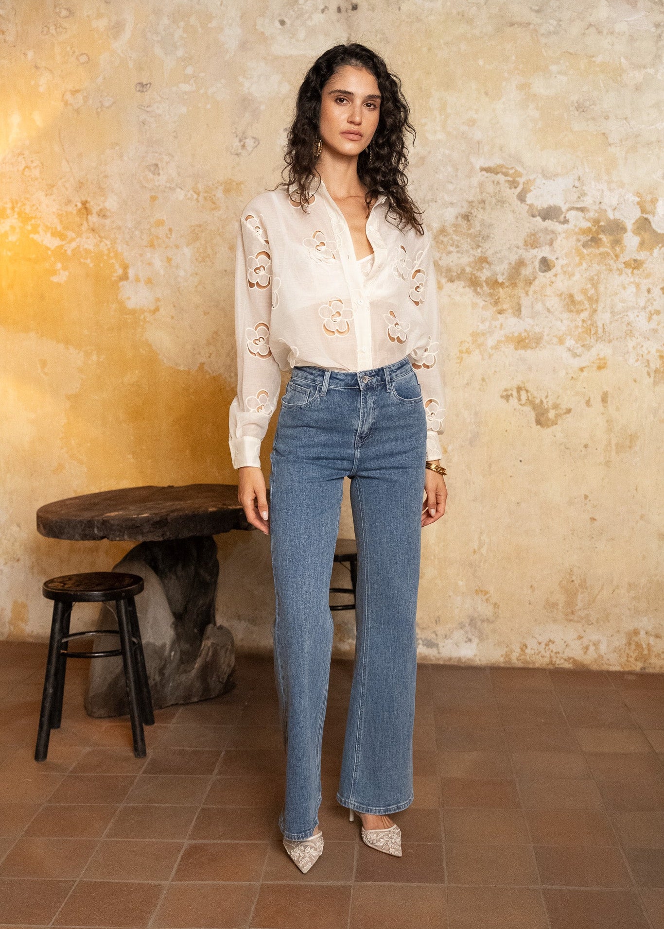 Jean Emily - denim stone